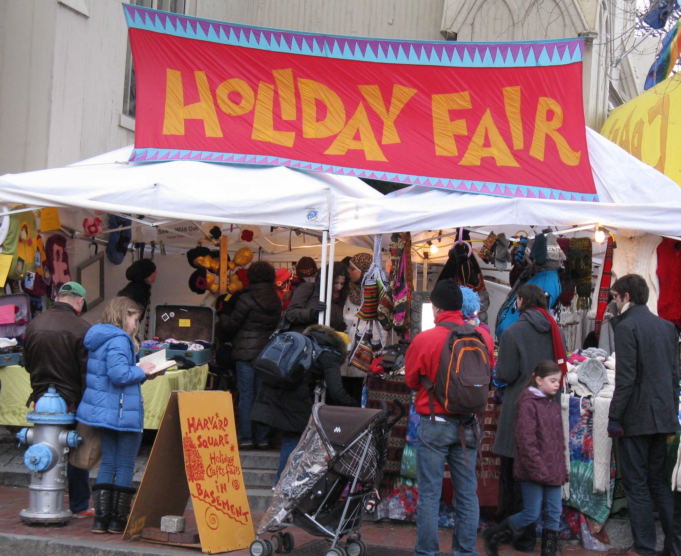 Harvard Square Crafts Fair